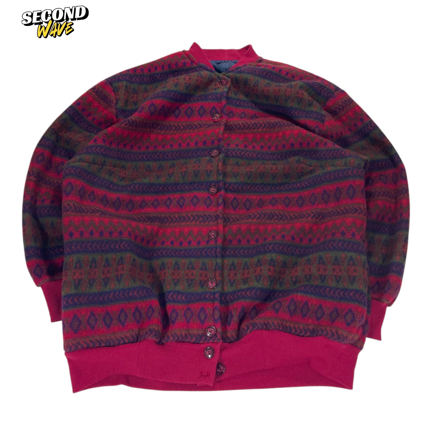 90S PATTERNED JACKET (L-XL)