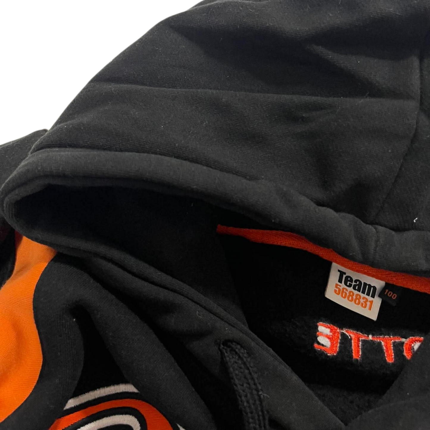 VINTAGE EMBROIDERED SAN FRANCISCO GIANTS MLB HOODIE (M)