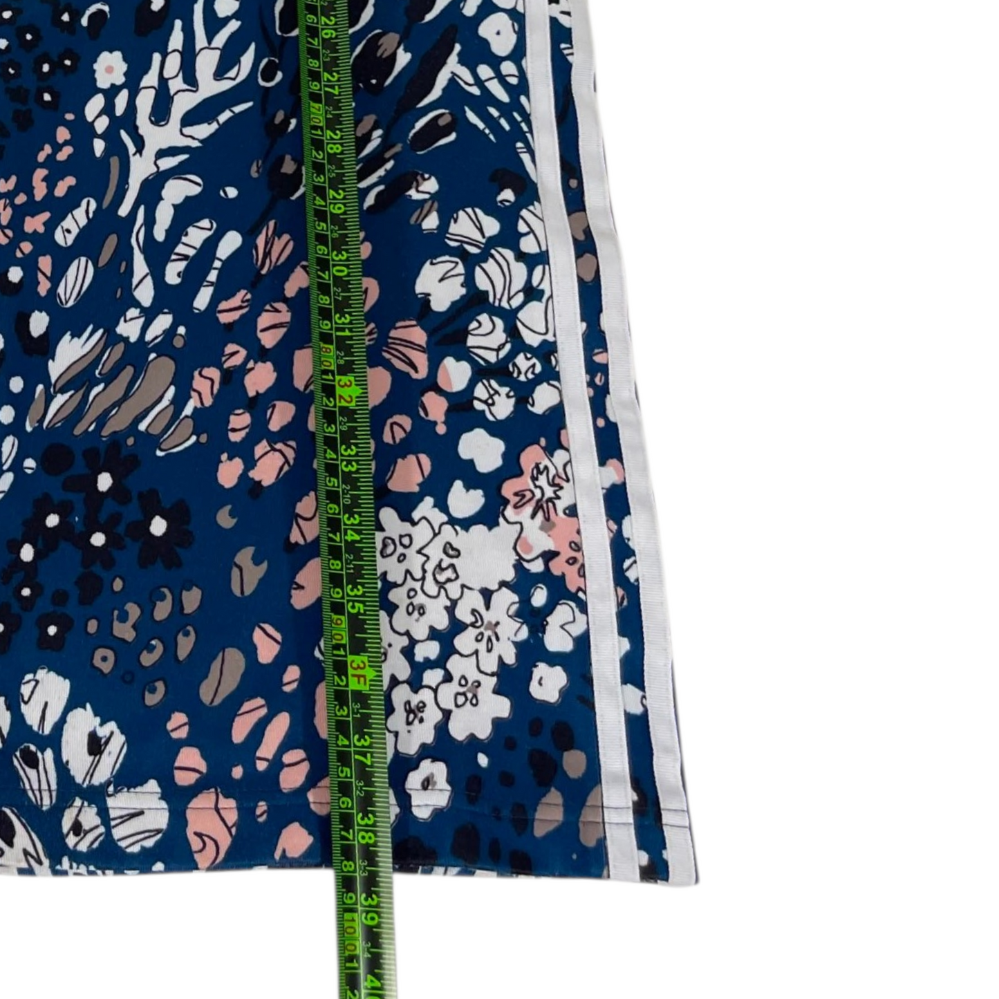 ADIDAS FLORAL COTTON SWEATPANTS (M-L)