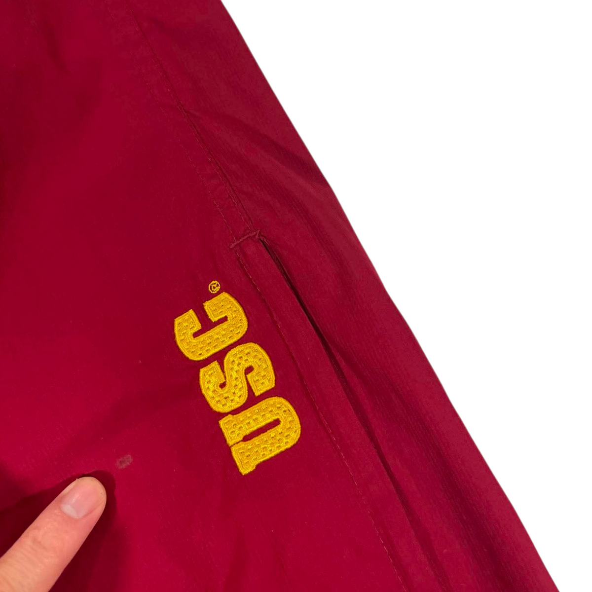 VINTAGE NIKE RED USC TRACK PANTS (L) ¹⁴
