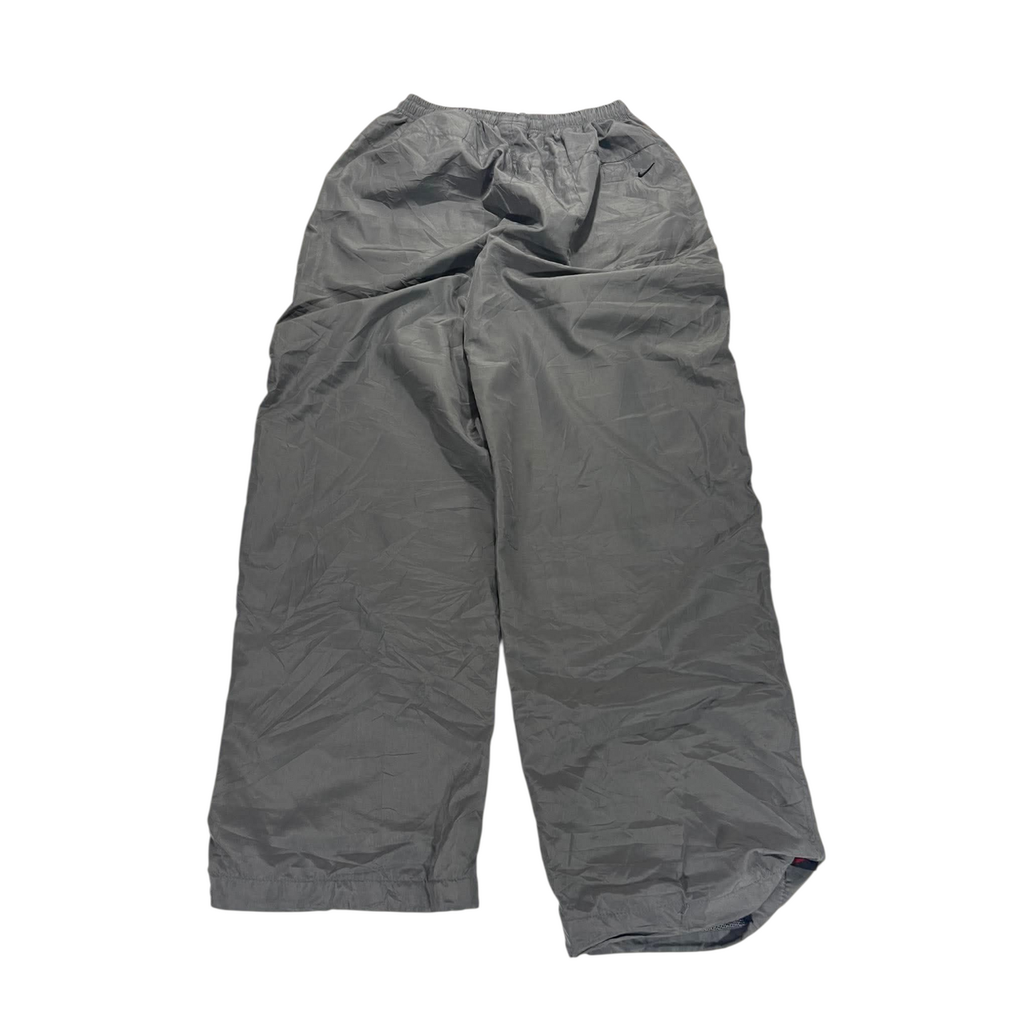 Y2K NIKE BAGGY GRAY TRACK PANTS ⁶ (L)
