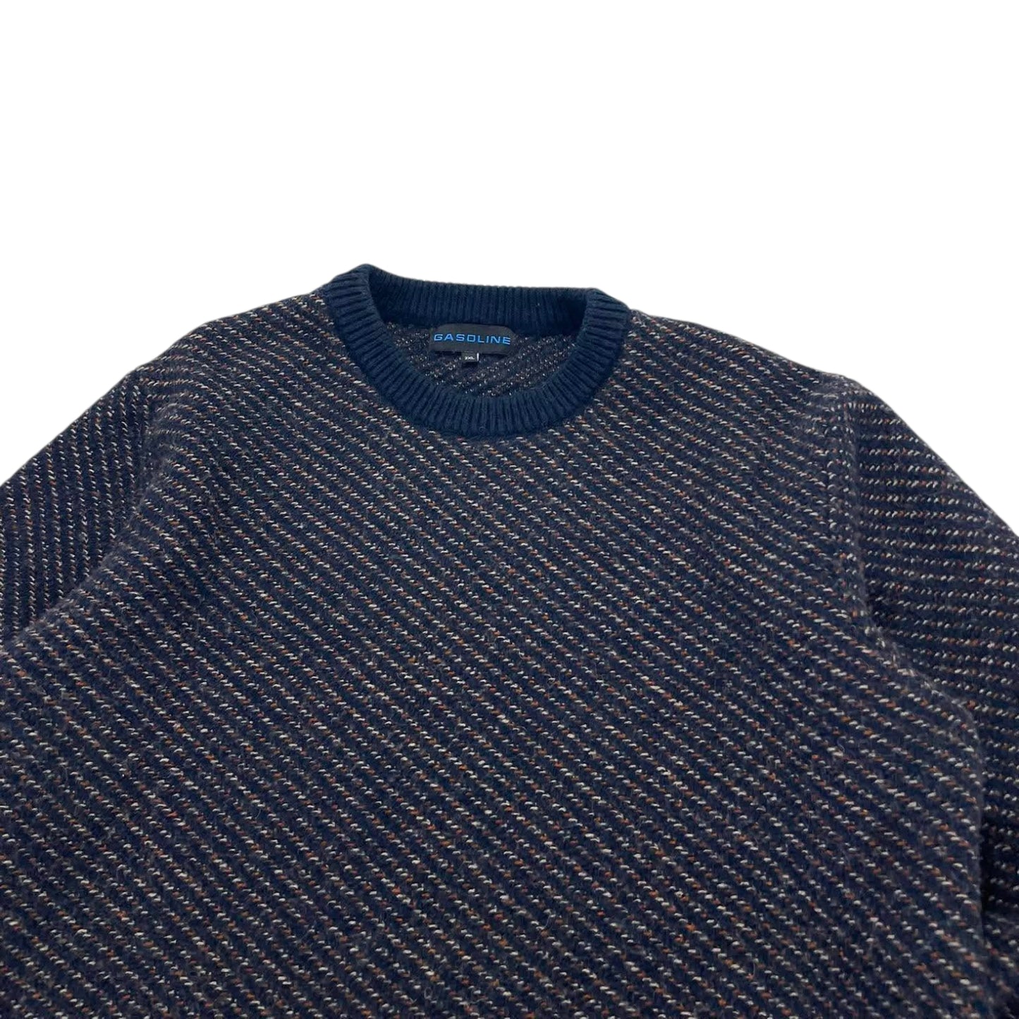 VINTAGE GASOLINE KNIT SWEATER (L)