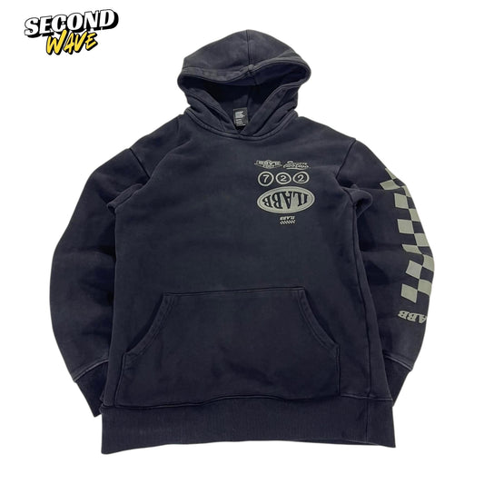 ILABB FADED BLACK HOODIE (XS)