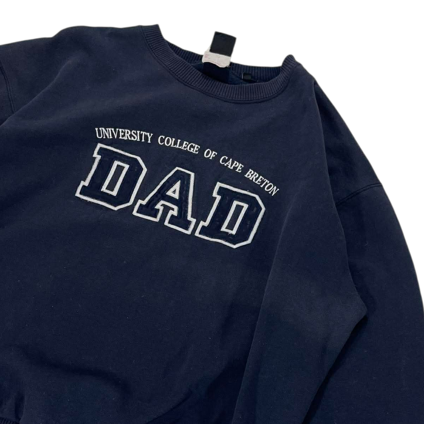 VINTAGE UNIVERSITY COLLEGE PF CAPE BRETON DAD CREWNECK SWEATSHIRT (M)