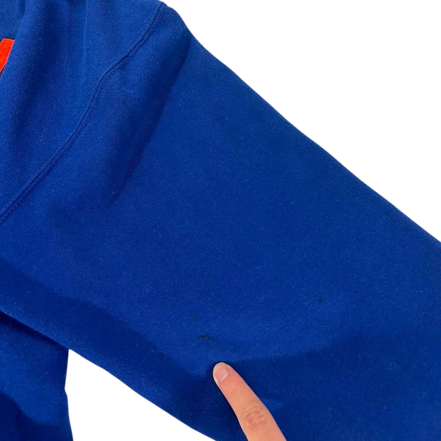 VINTAGE EMBROIDERED UNIVERSITY OF FLORIDA GATORS BLUE HOODIE (L)