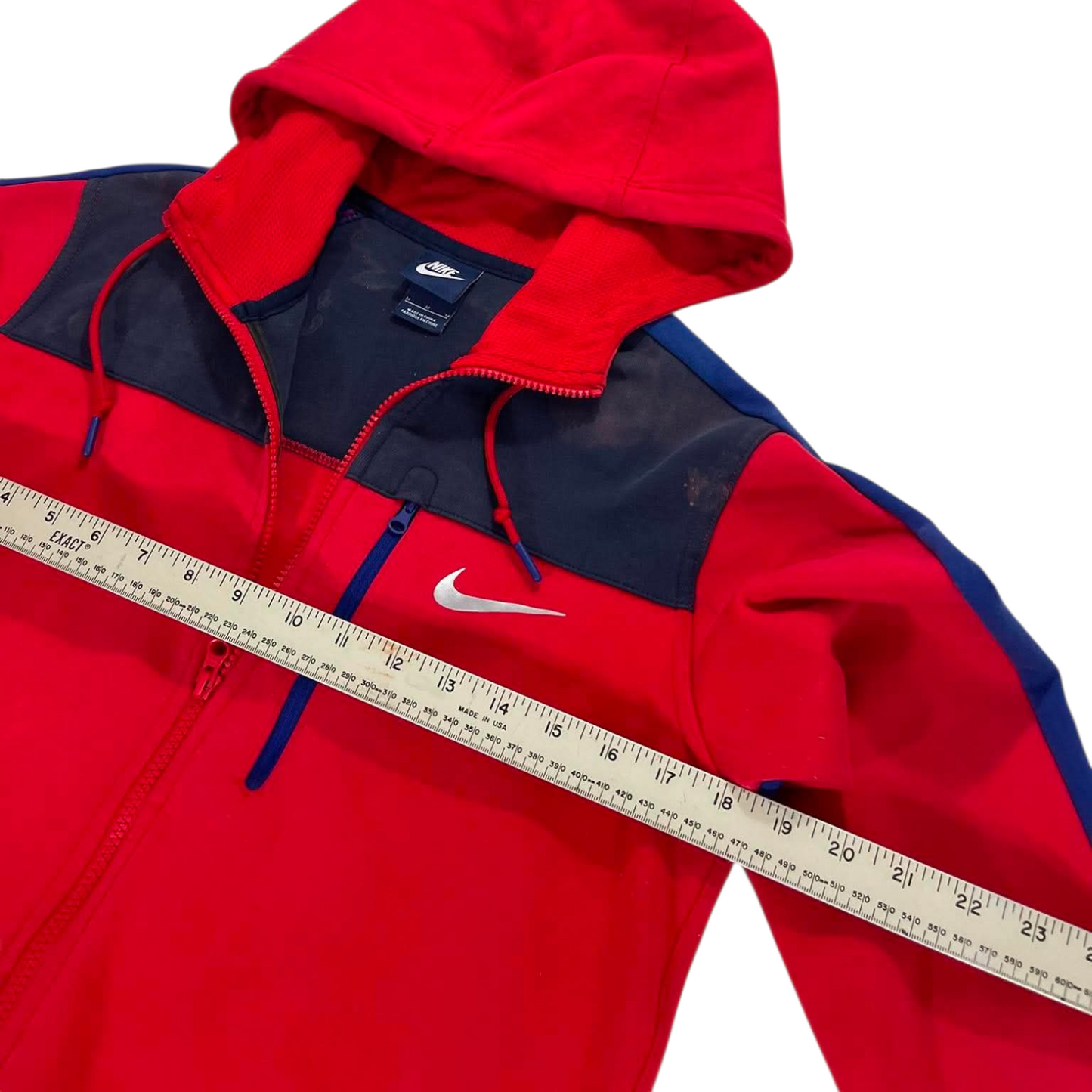 NIKE RED HOODIE (M)