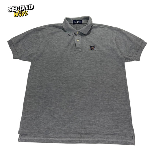 POLO GREY POLO SHIRT (L)