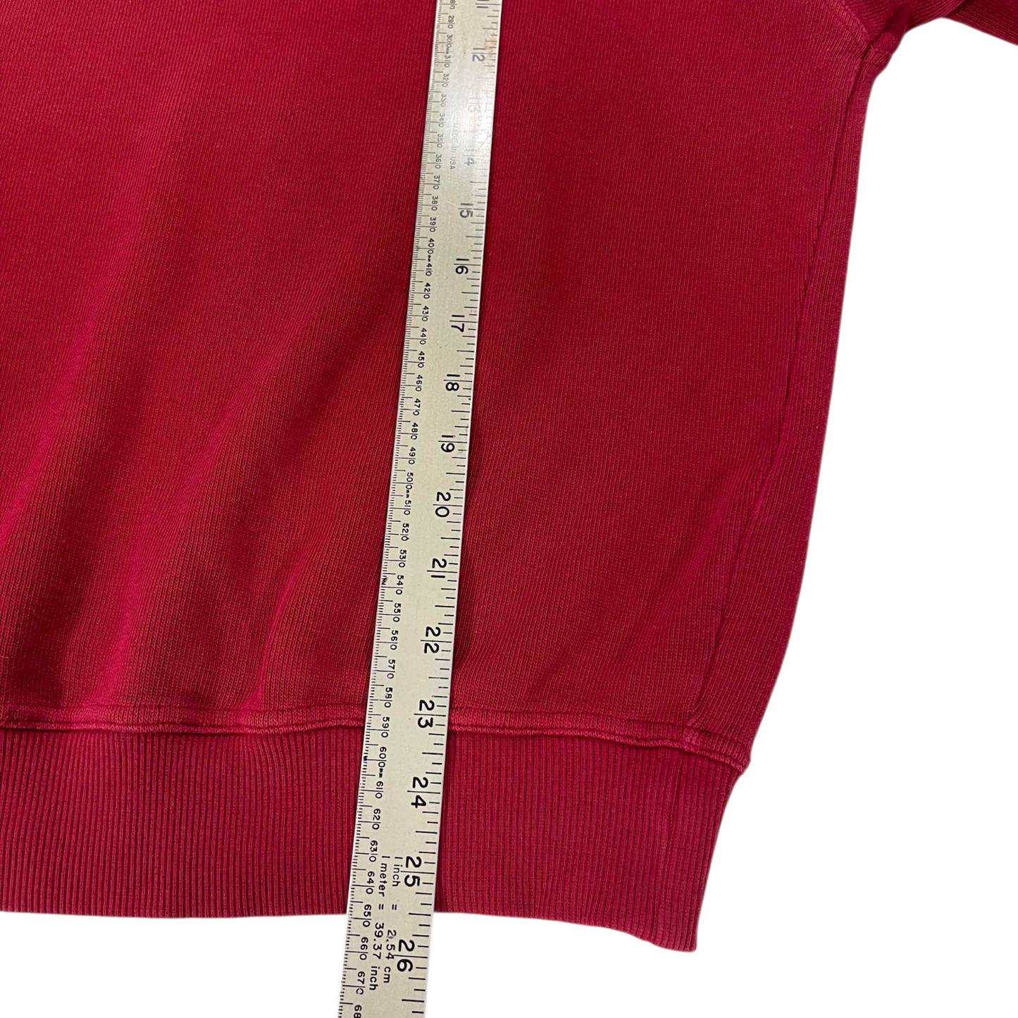 VINTAGE 90S CHAPS RALPH LAUREN RED CREWNECK (M)
