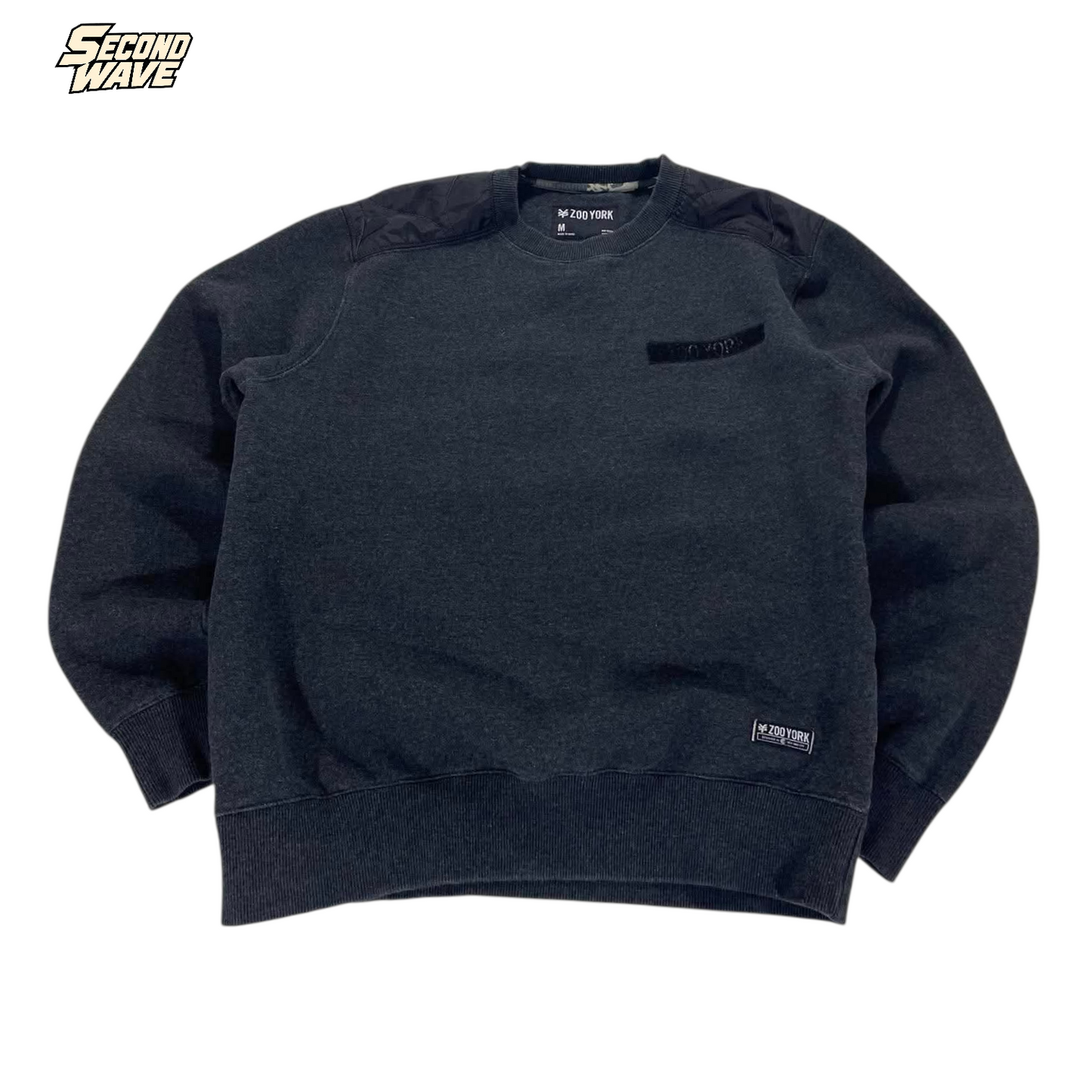 ZOO YORK GRAY CREWNECK (M)