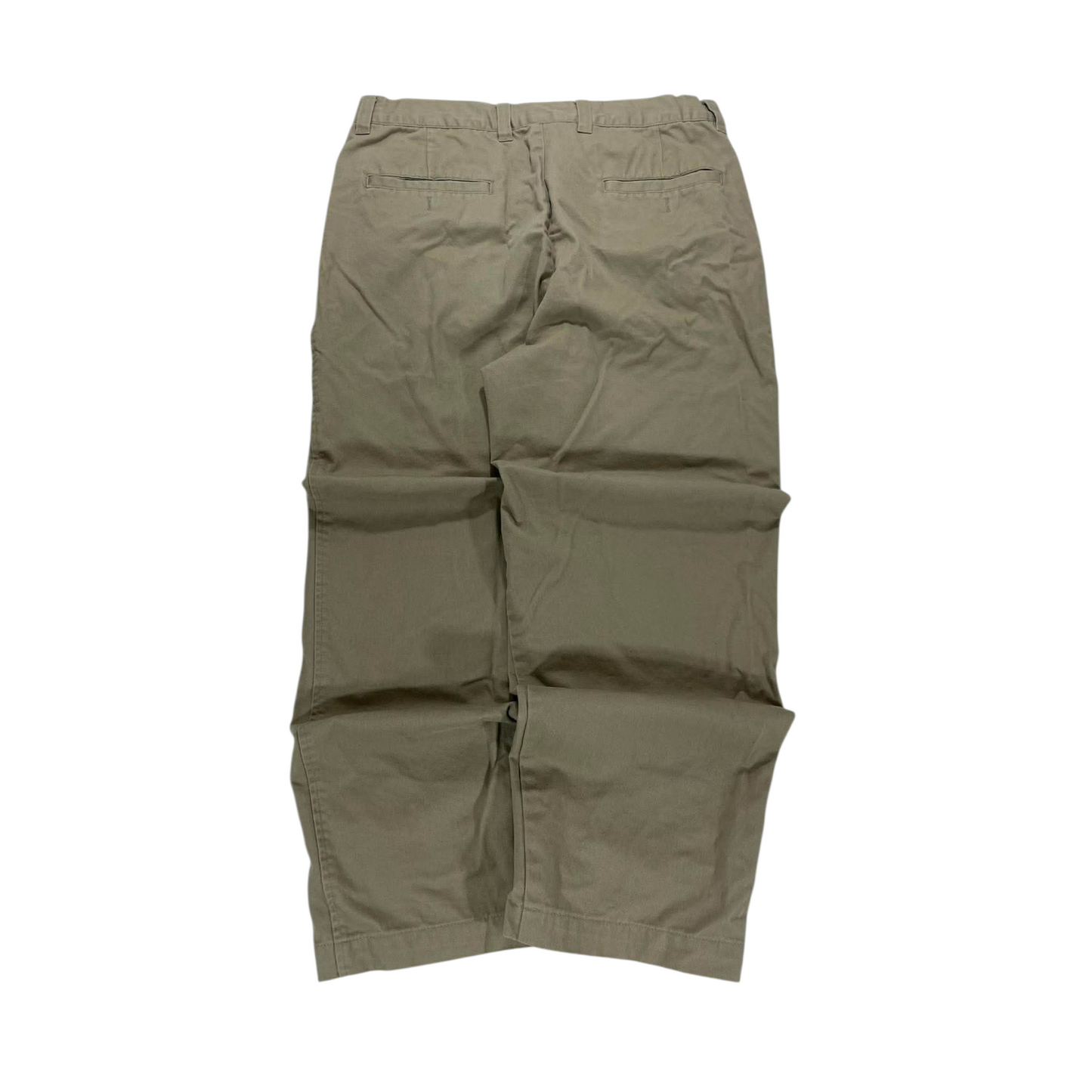 STONERIVER KHAKI BAGGY STRAIGHT LEG (32)