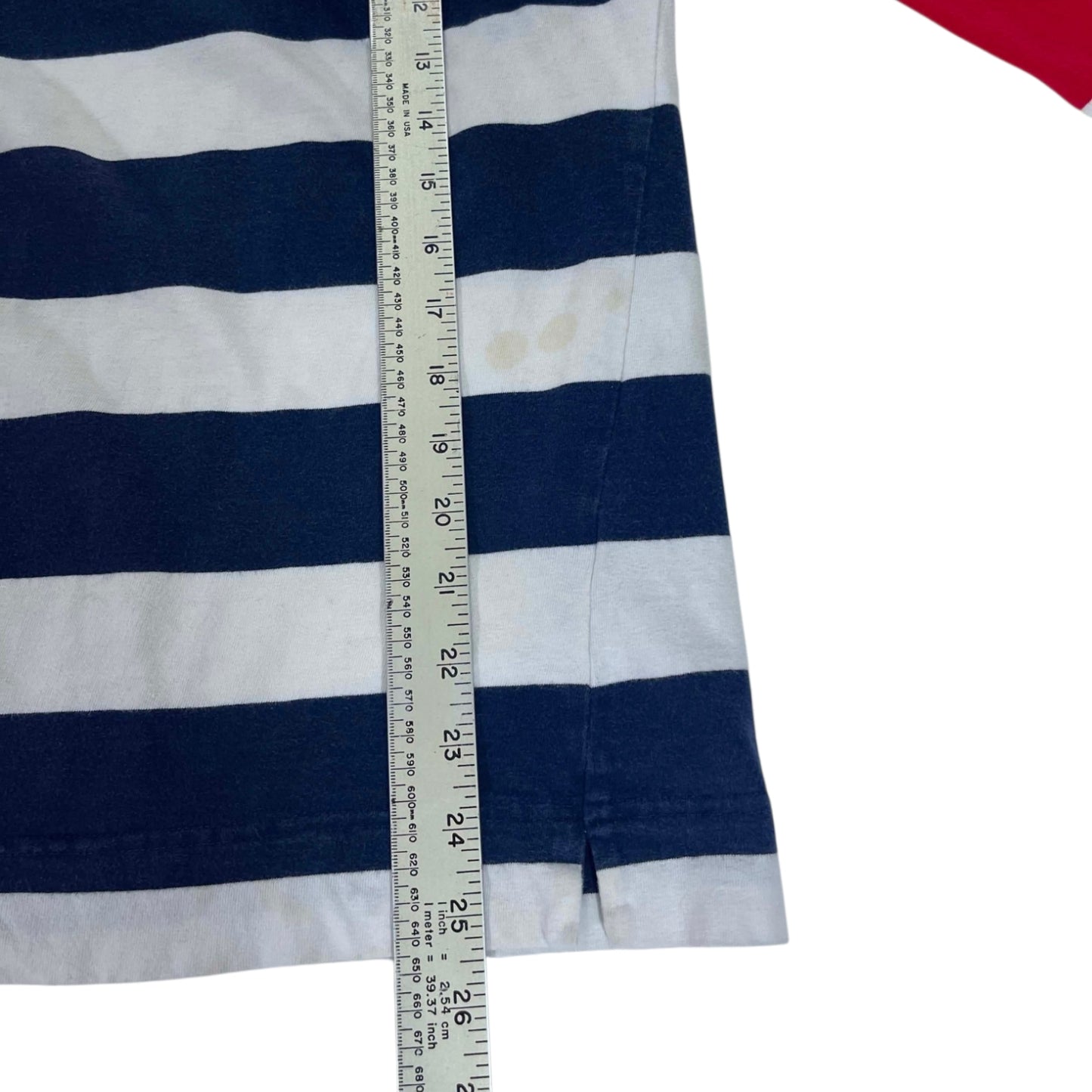 TOMMY HILFIGER STRIPED LONG SLEEVE (M-L)