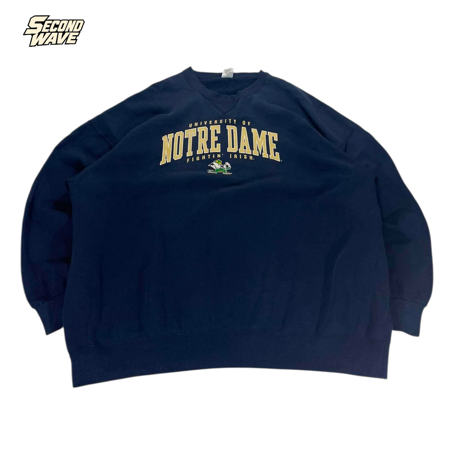 VINTAGE NOTRE DAME CREWNECK (BEST FIT XXL)