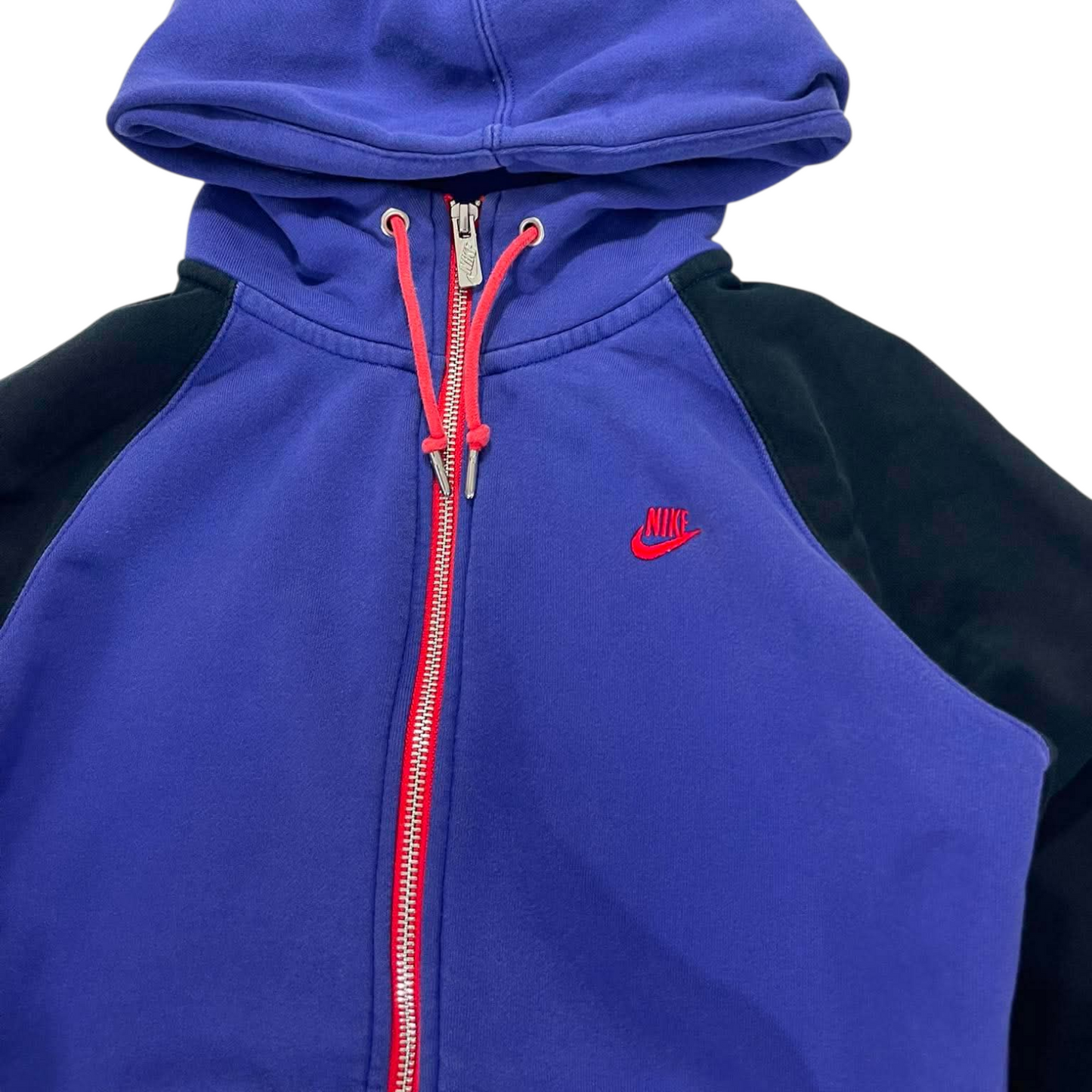 NIKE PURPLE ZIP UP HOODIE (S)