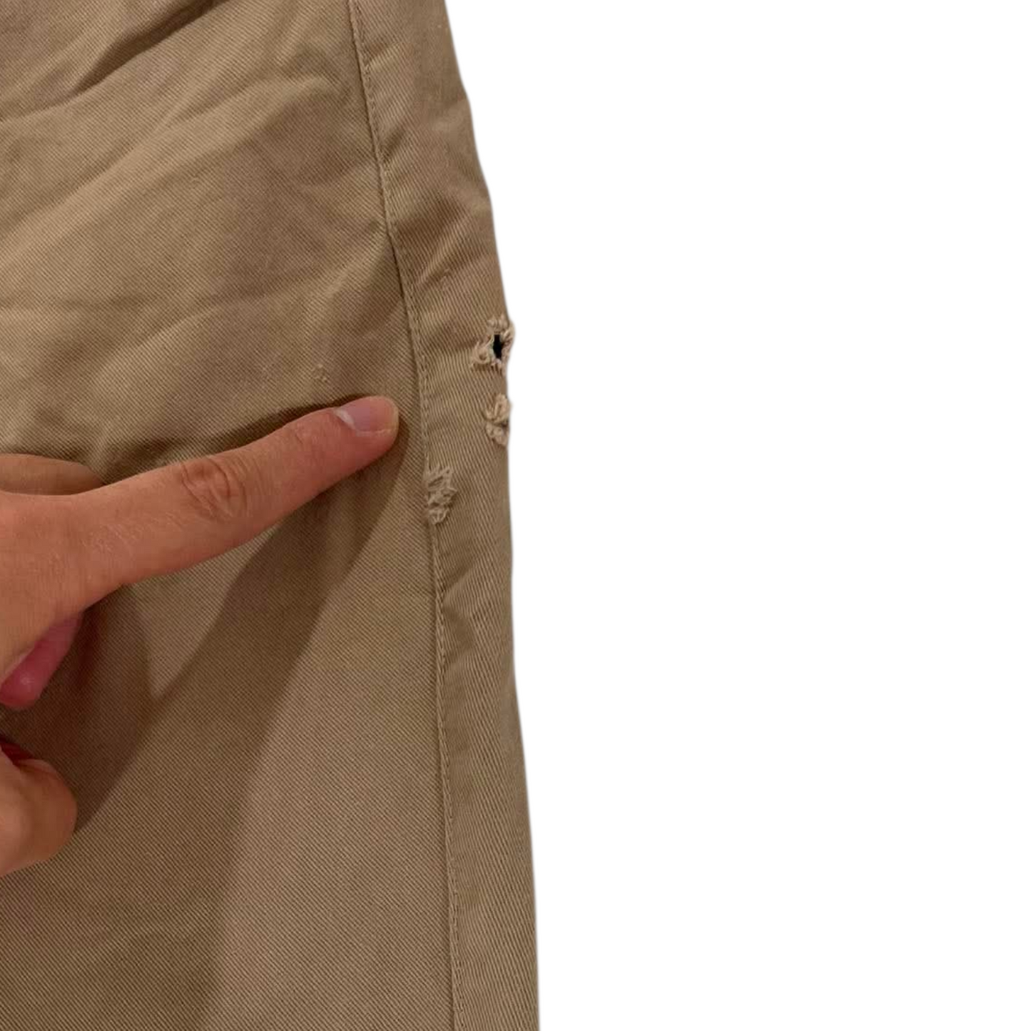I LOVE UGLY TAN CHINO PANTS (32)