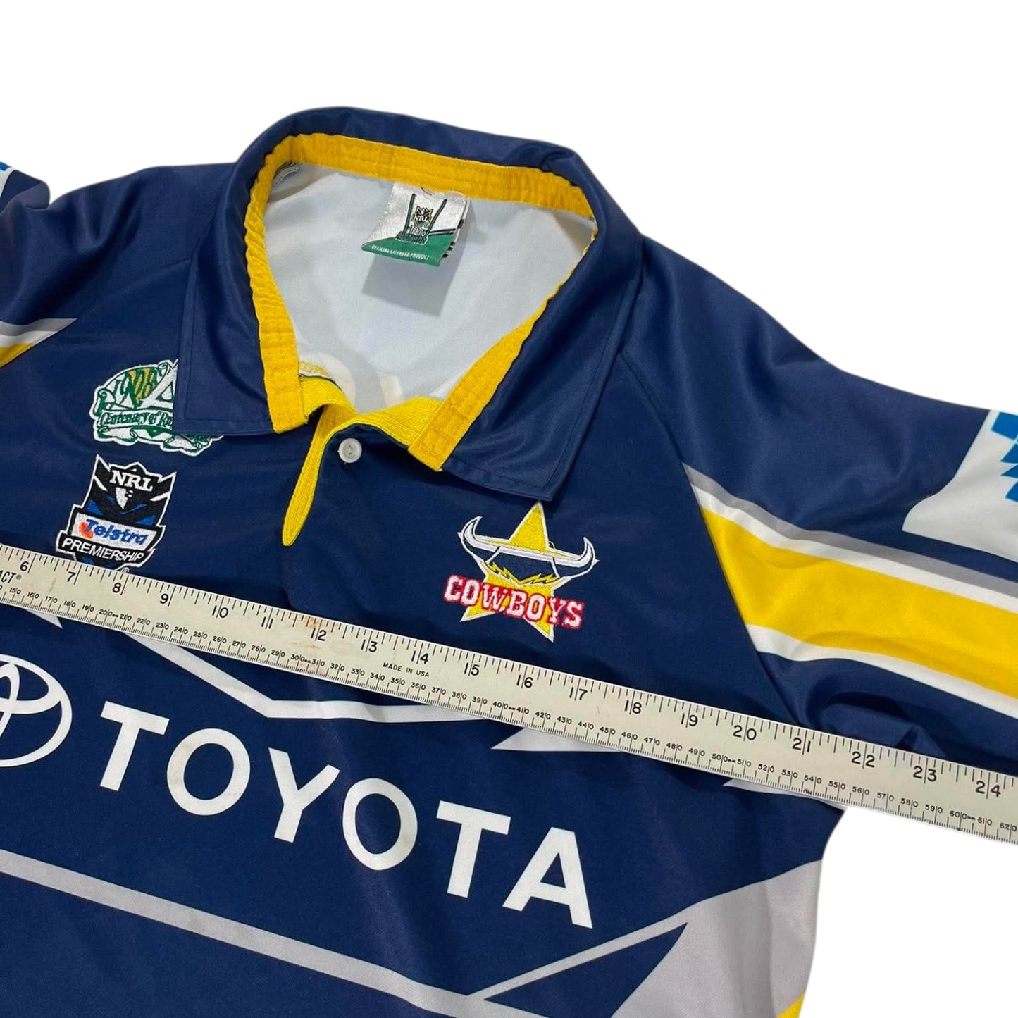 2000S NRL COWBOYS HUMMEL JERSEY (L-XL)