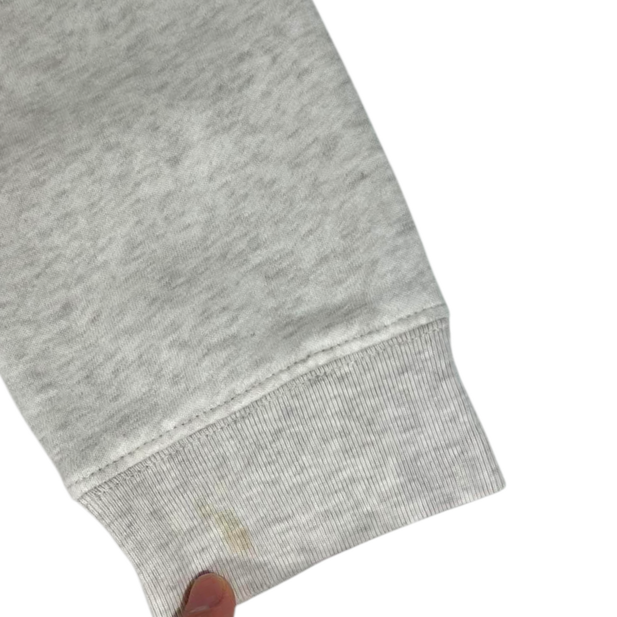 Y2K CREAM GAP GRAY HOODIE (L)