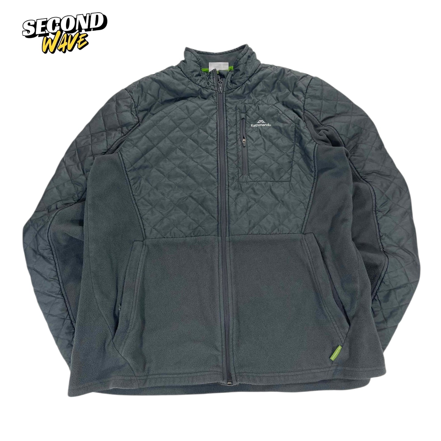 KATHMANDU QUILTED FLEECE JACKET (L)
