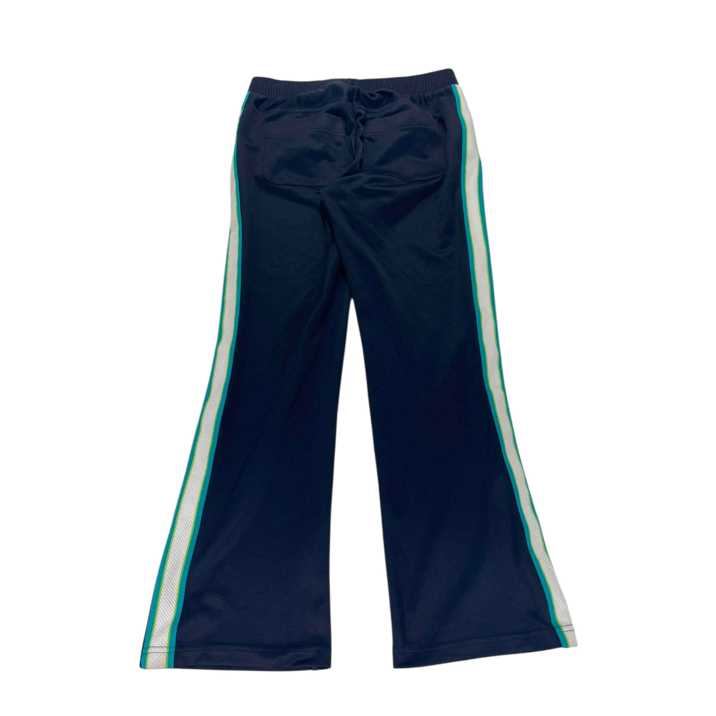 NIKE NAVY BLUE TEAL TRACK PANTS (M) ³