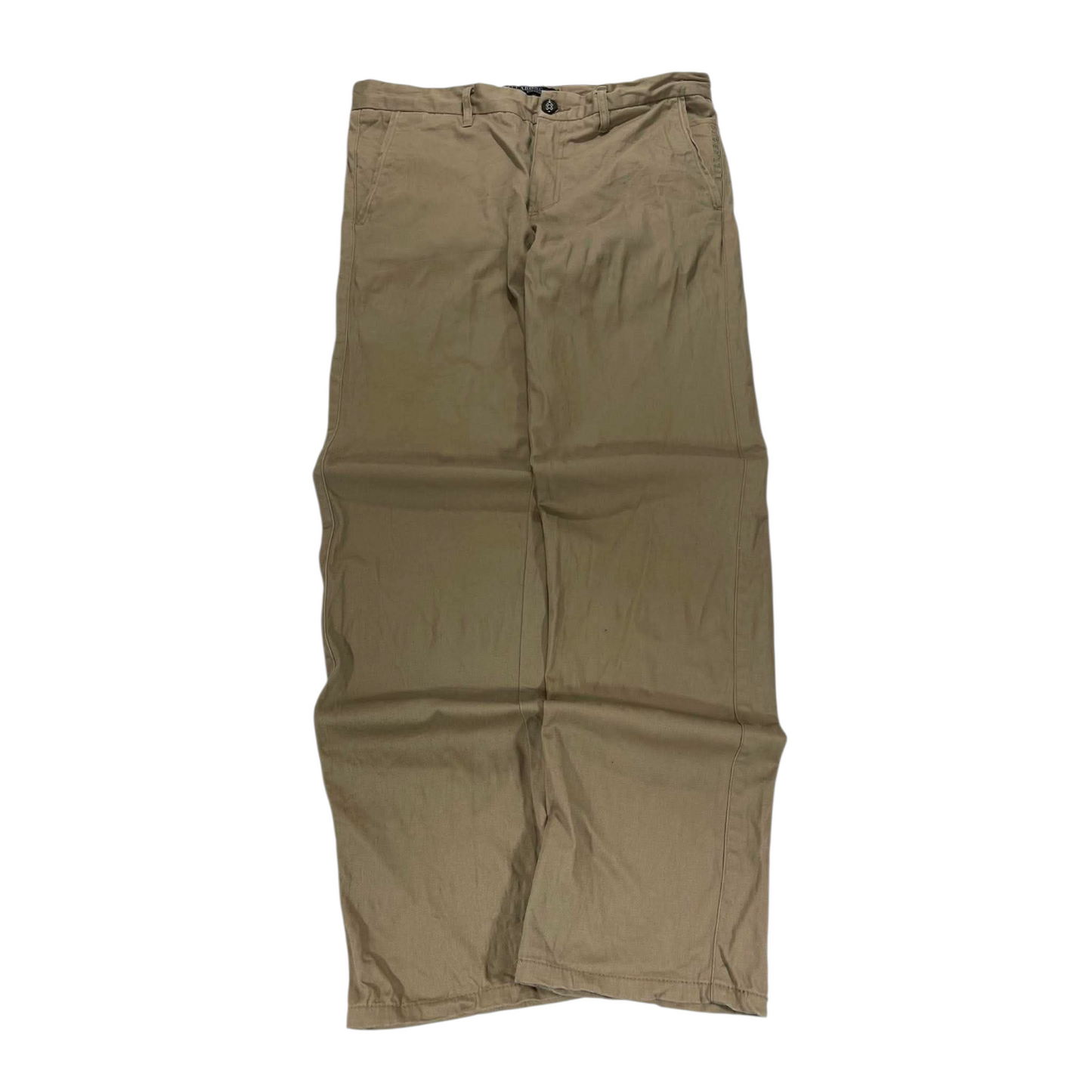 VINTAGE BILLABONG KHAKI STRAIGHT FIT CHINO PANTS (34)
