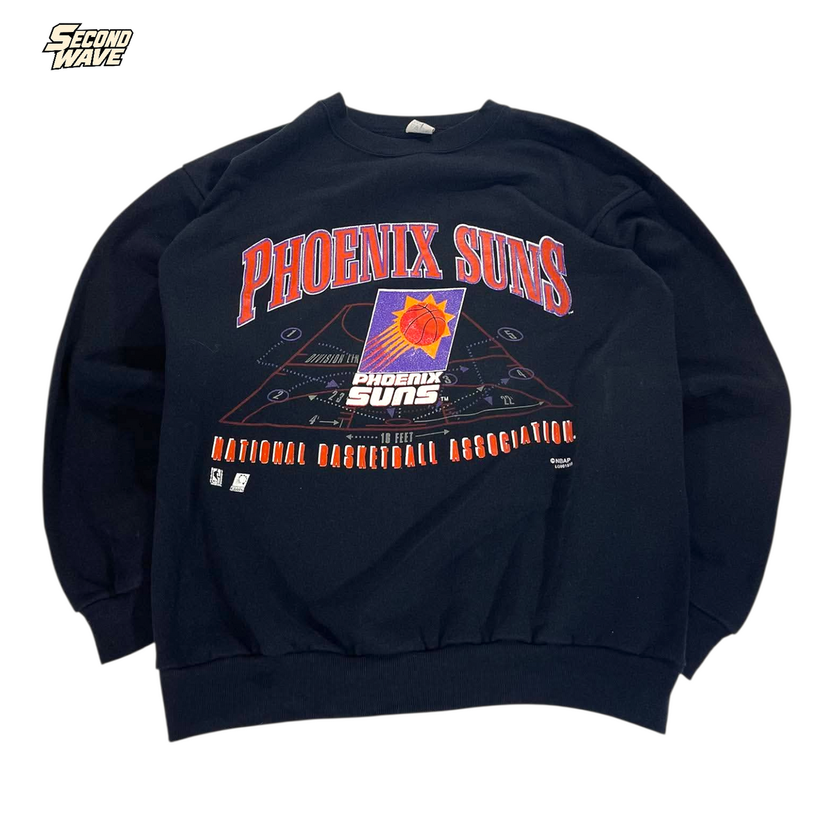 VINTAGE PHOENIX SUNS CREWNECK (BEST FIT L)