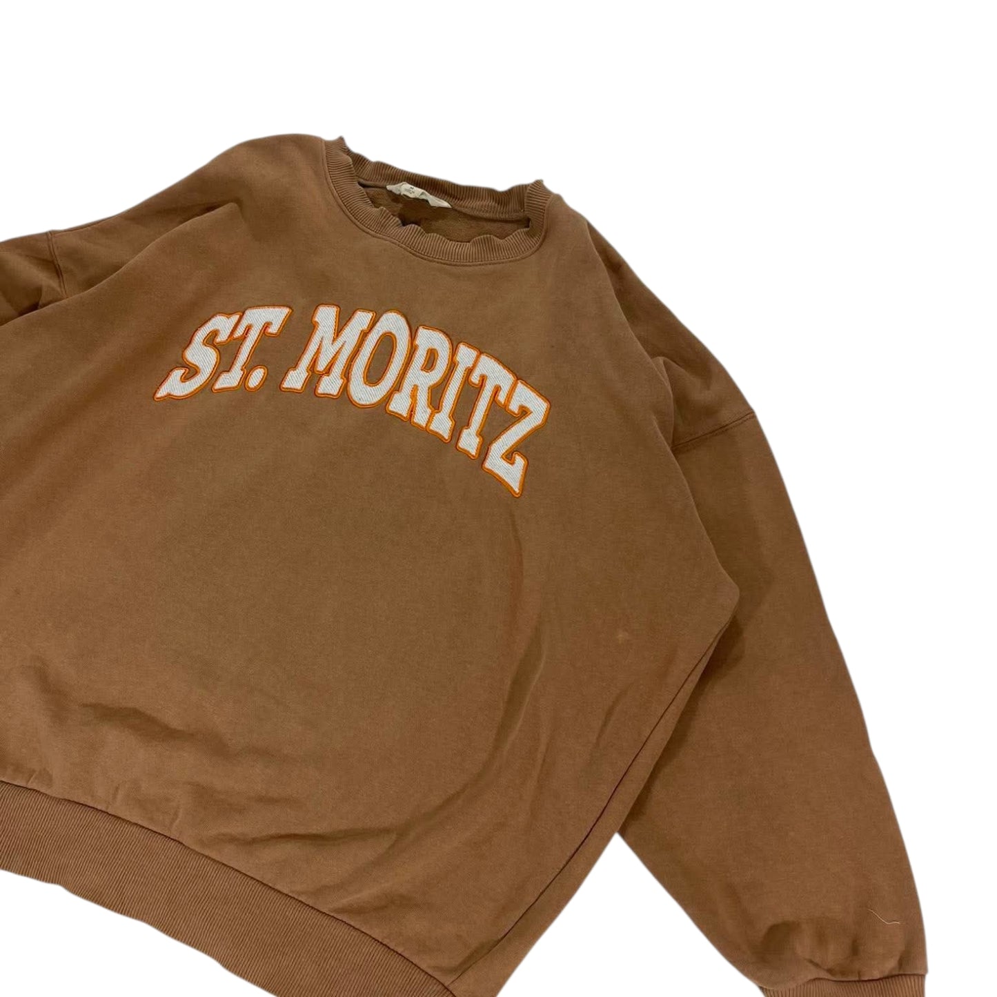 ST. MORITZ BROWN CREWNECK (M)