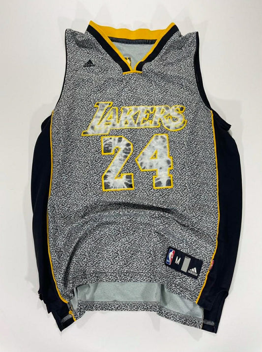 ADIDAS KOBE BRYANT GREY NBA JERSEY (M-L)