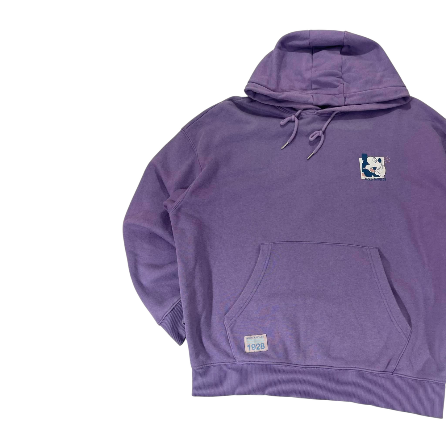 DISNEY MICKEY MOUSE PURPLE HOODIE (M)