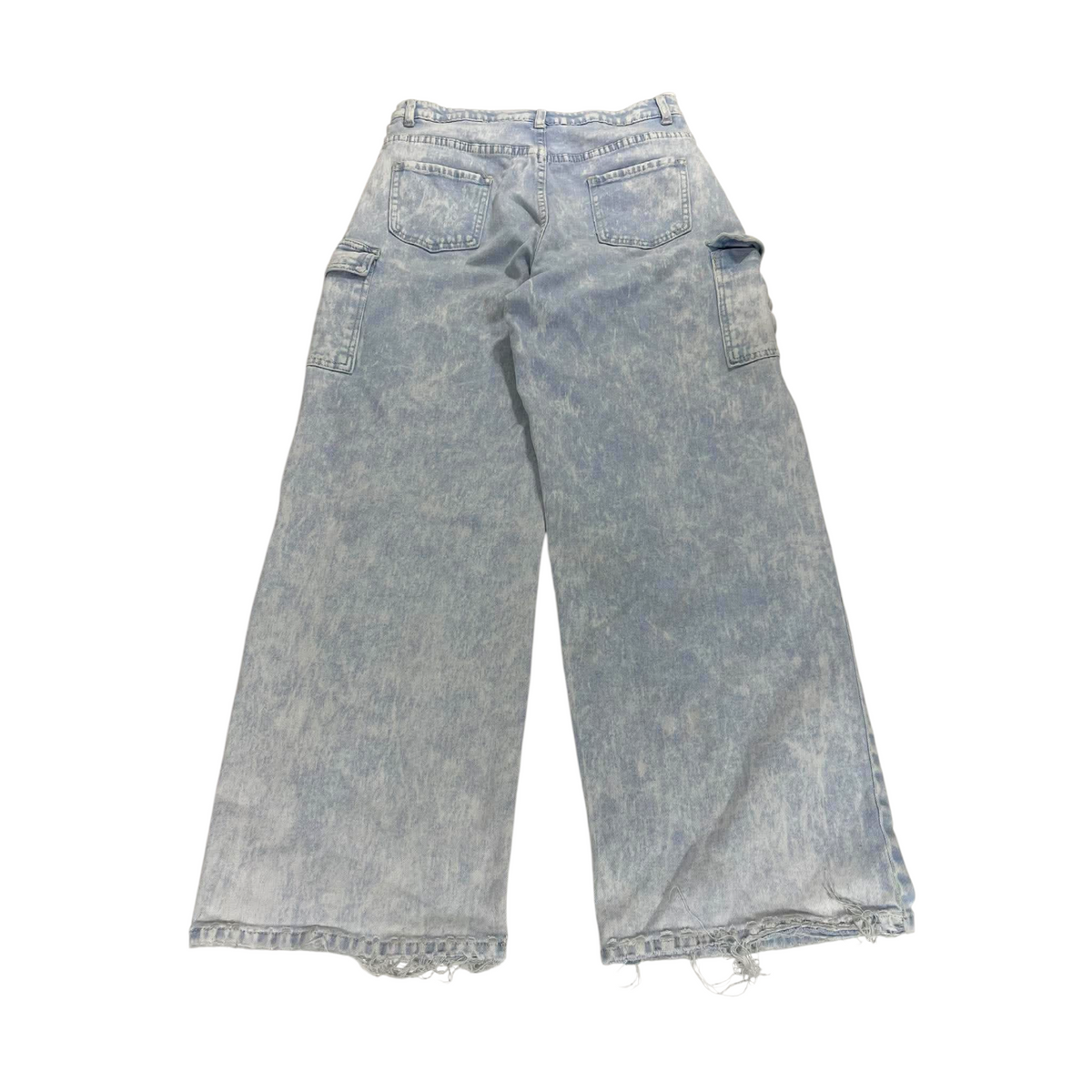 MISS MANGO BAGGY CARGO JEANS (16)