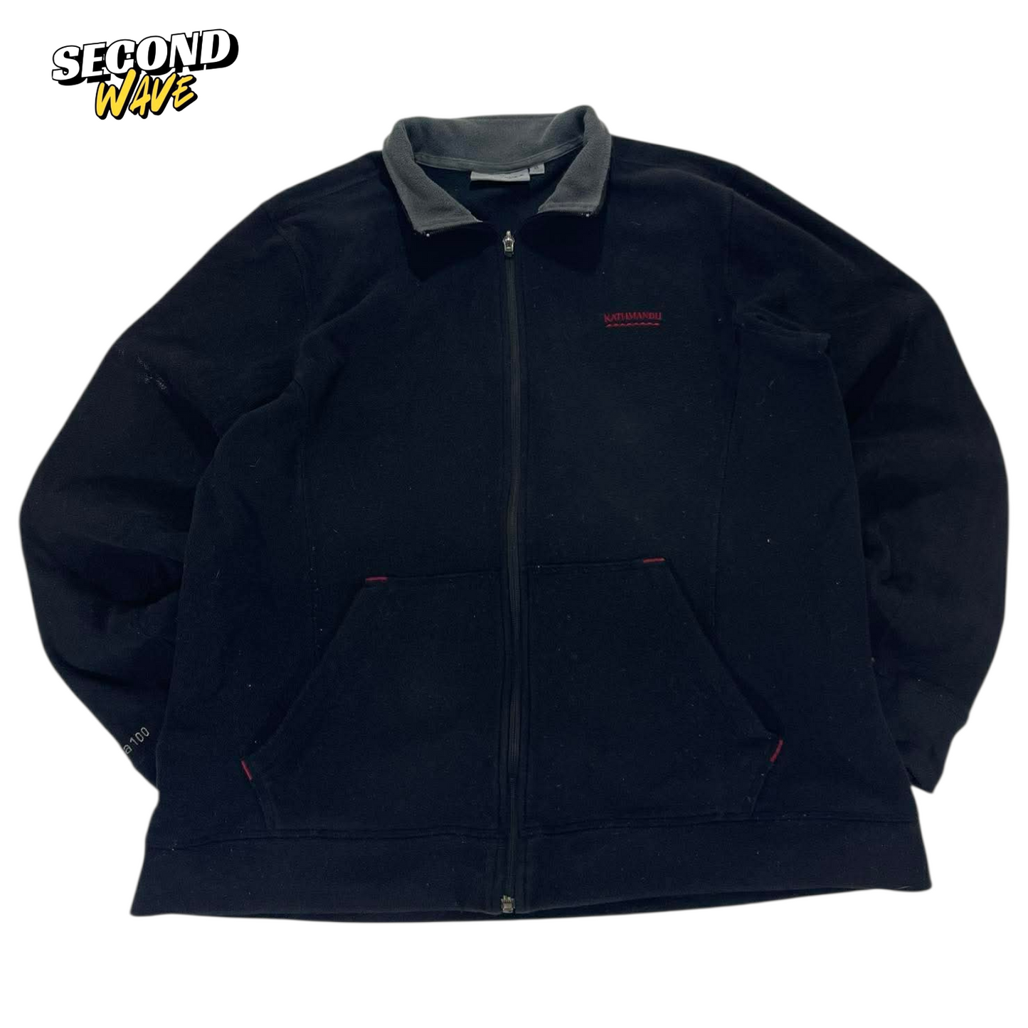 VINTAGE KATHMANDU FLEECE JACKET (XL)