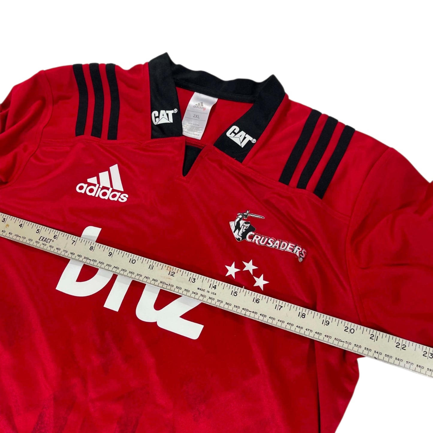 ADIDAS CRUSADERS SUPER RUGBY JERSEY 2018/19 (L-XL)