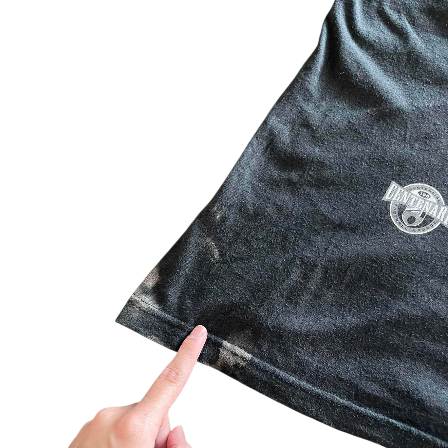 VINTAGE COLLINGWOOD FOOTBALL CLUB BLACK T-SHIRT (XXL)