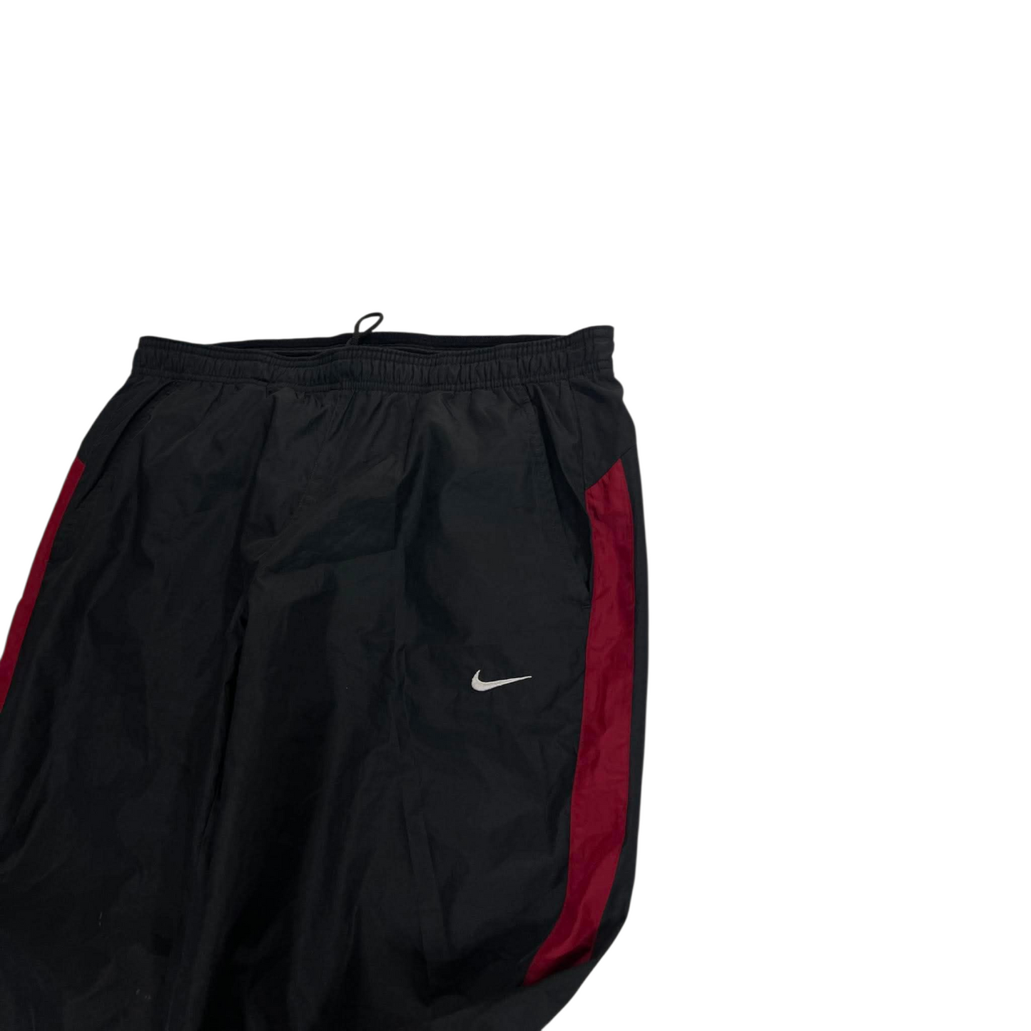 VINTAGE NIKE BLACK/RED TRACK PANTS (L) ¹²