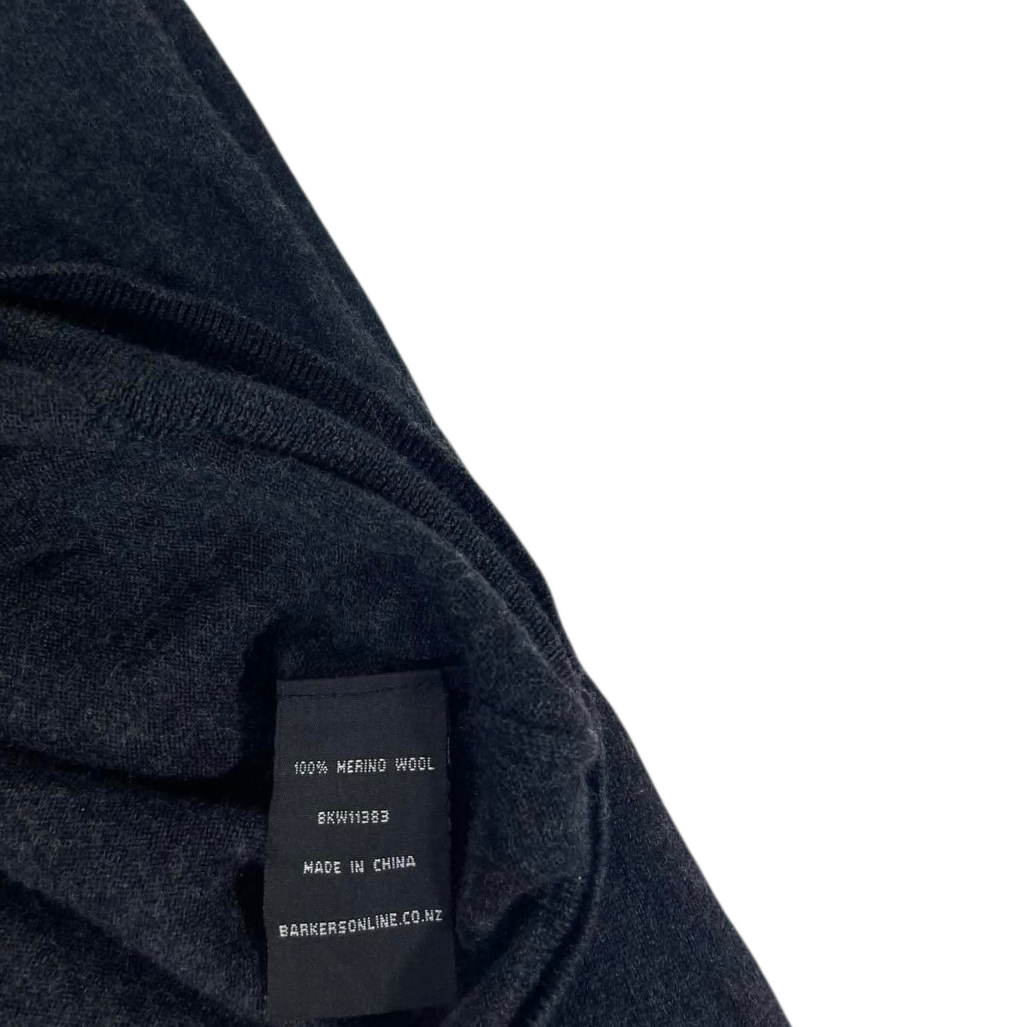 BARKERS WOOL V NECK SWEATER (L)