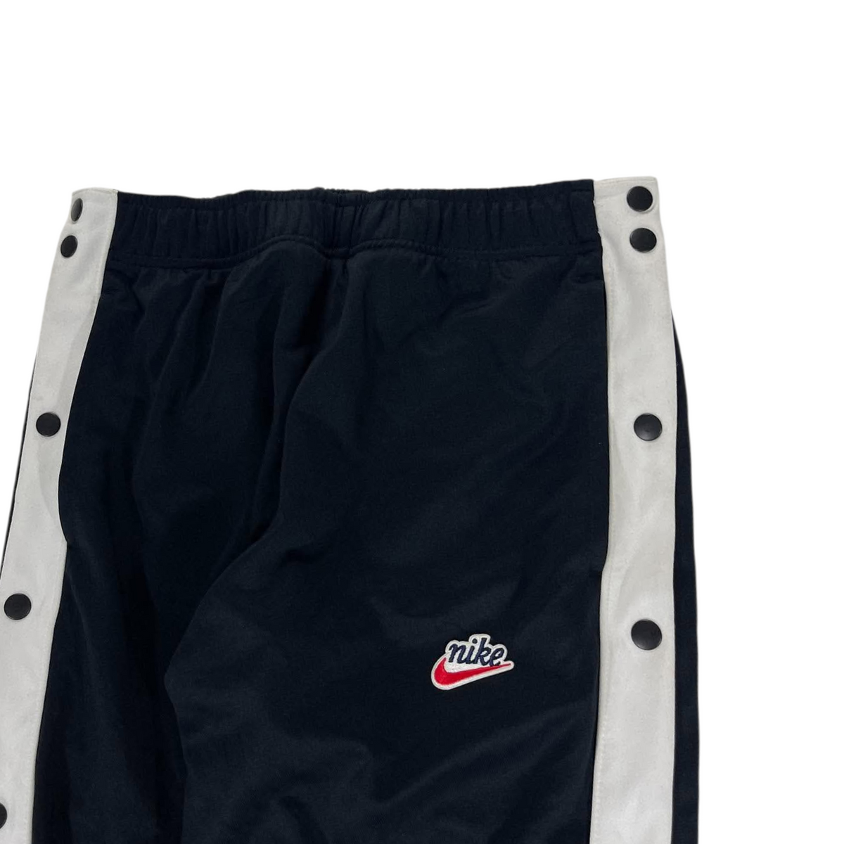 NIKE BLACK BUTTON TRACK PANTS¹⁵ (BEST FIT L)
