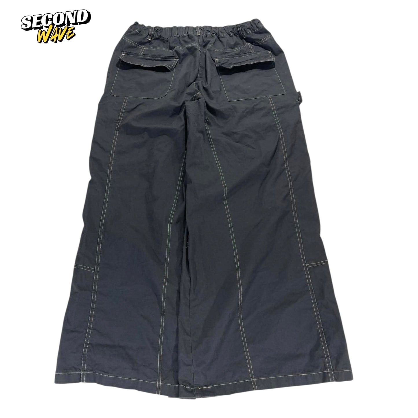 MODERN CHARCOAL CARGO PANTS (40)