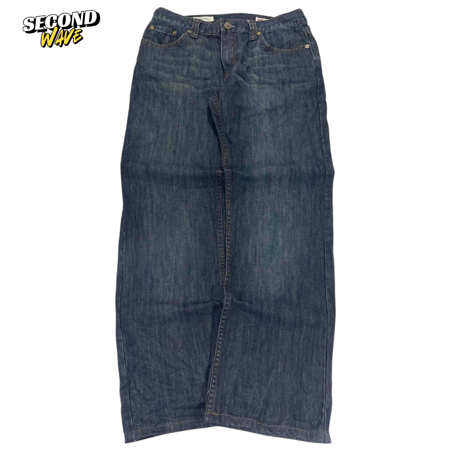 VINTAGE CLASSIC JAG DENIM JEANS (34)