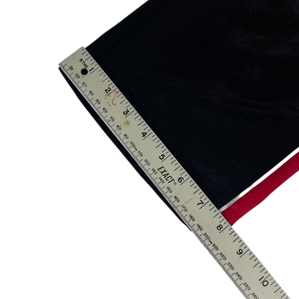 NIKE BLACK PINSTRIPE TRACK PANTS⁵ (M)
