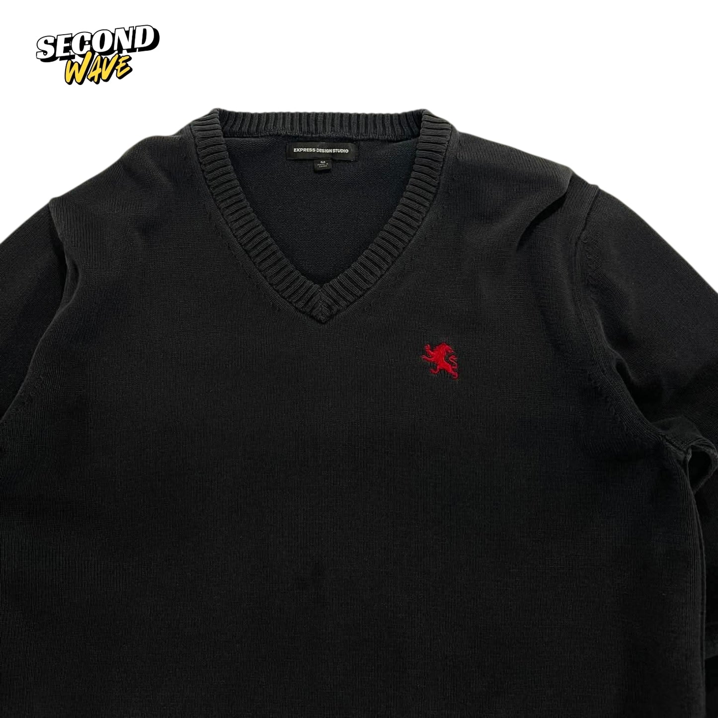 EXPRESS DESIGN STUDIO V-NECK SWEATER (M)