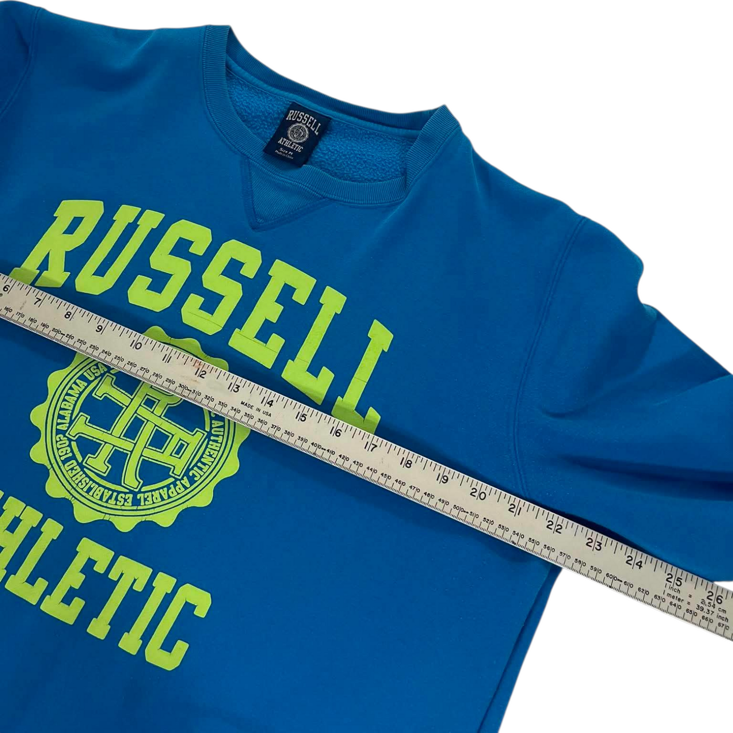 RUSSELL ATHLETIC BLUE CREWNECK (M)