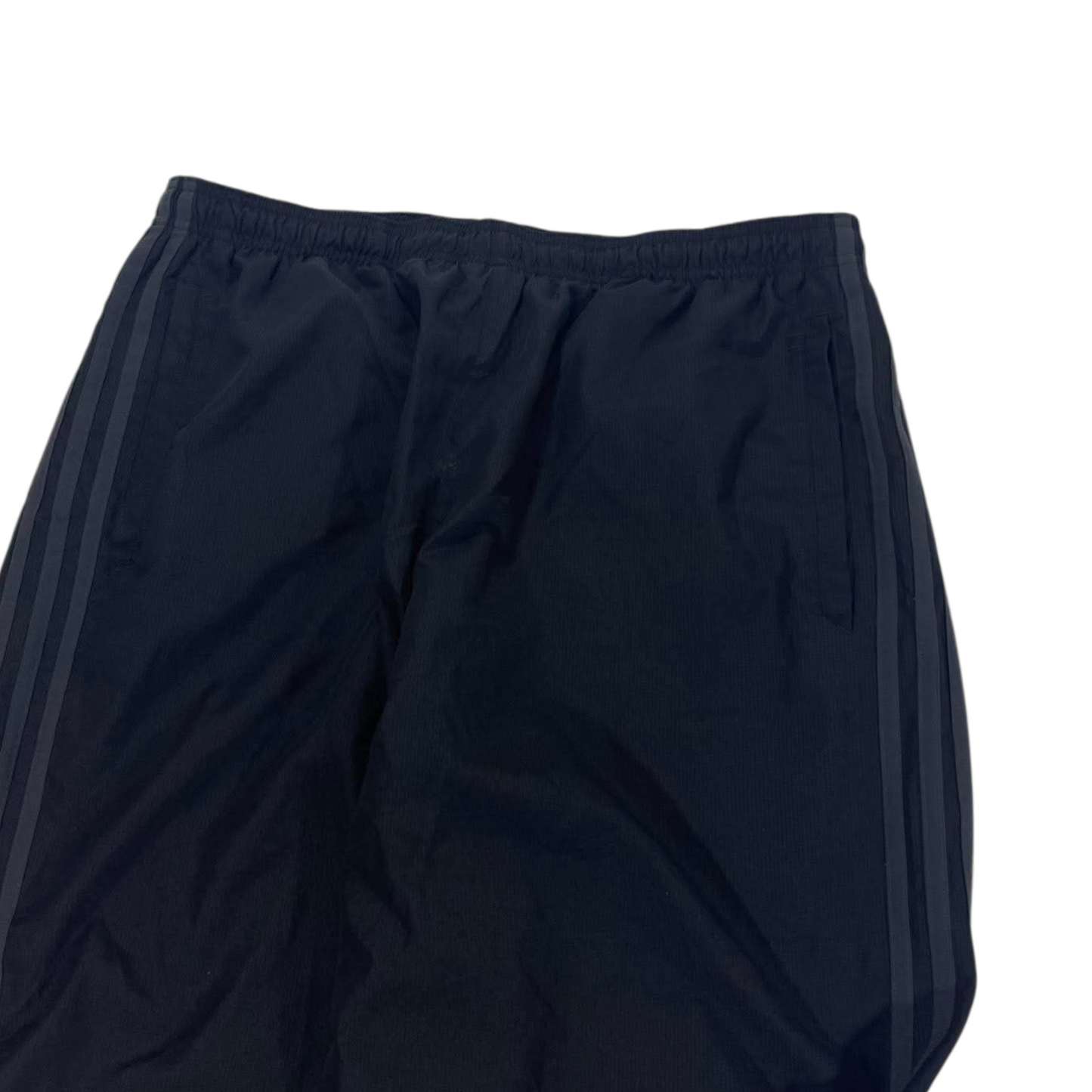 ADIDAS BLACK TRACK PANTS (XL)