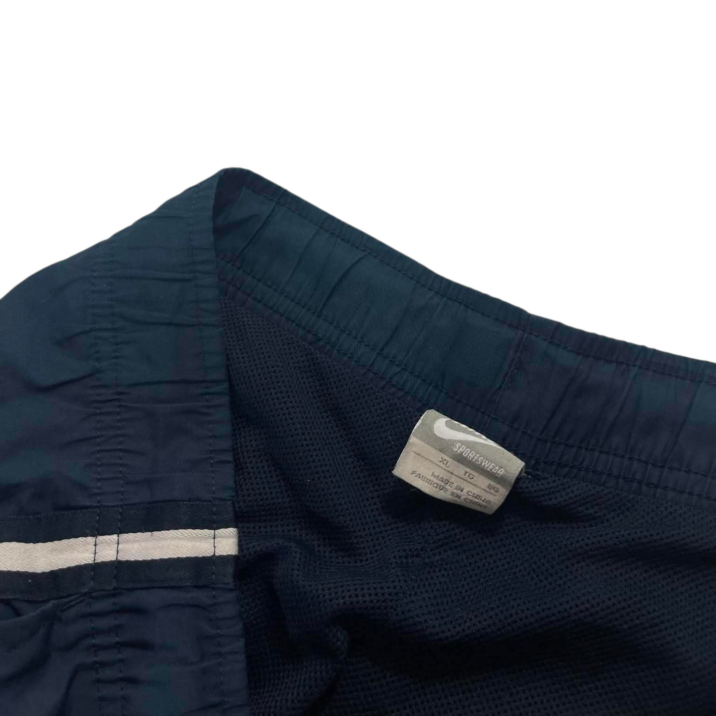 NIKE BLUE & WHITE TRACK PANTS ³ (XL)