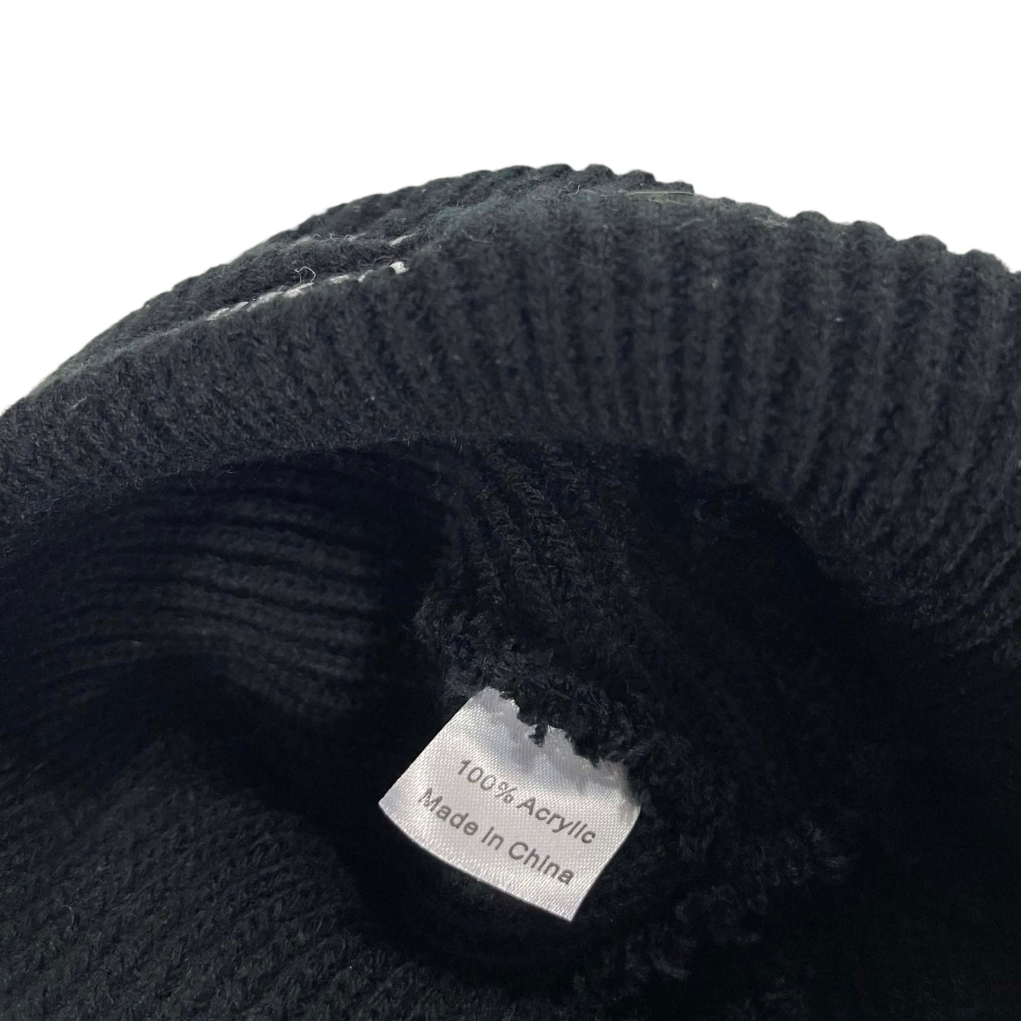 FIREBALL BLACK BEANIE