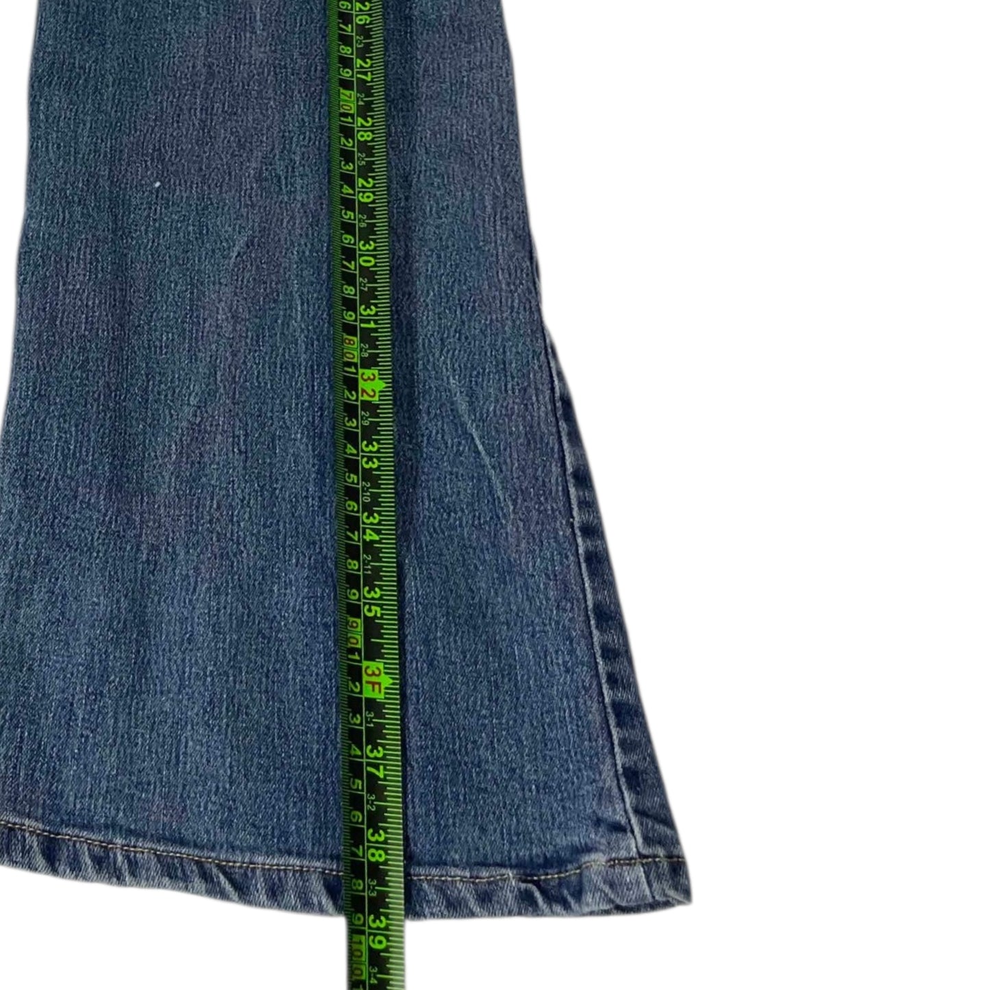 Y2K LOW RISE FLARE JEANS (UK 12)