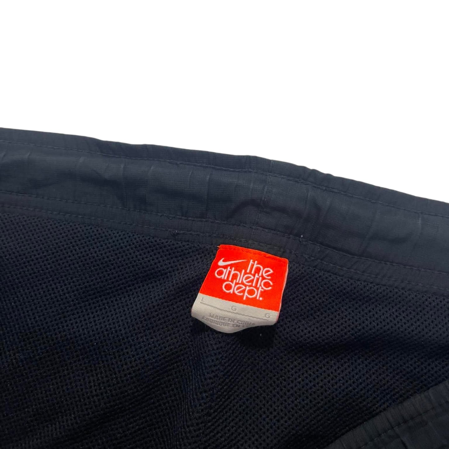 NIKE BAGGY BLACK ATHLETIC PANTS (L)