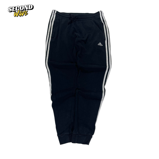 ADIDAS BLACK SWEATPANTS (L)