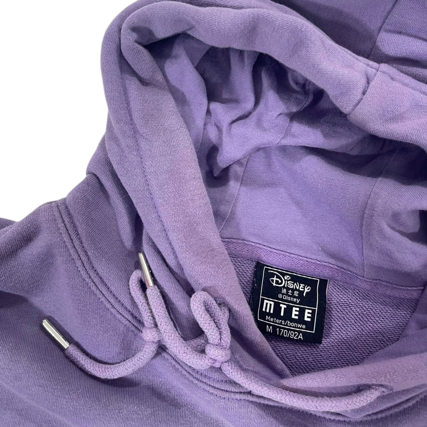 DISNEY MICKEY MOUSE PURPLE HOODIE (M)