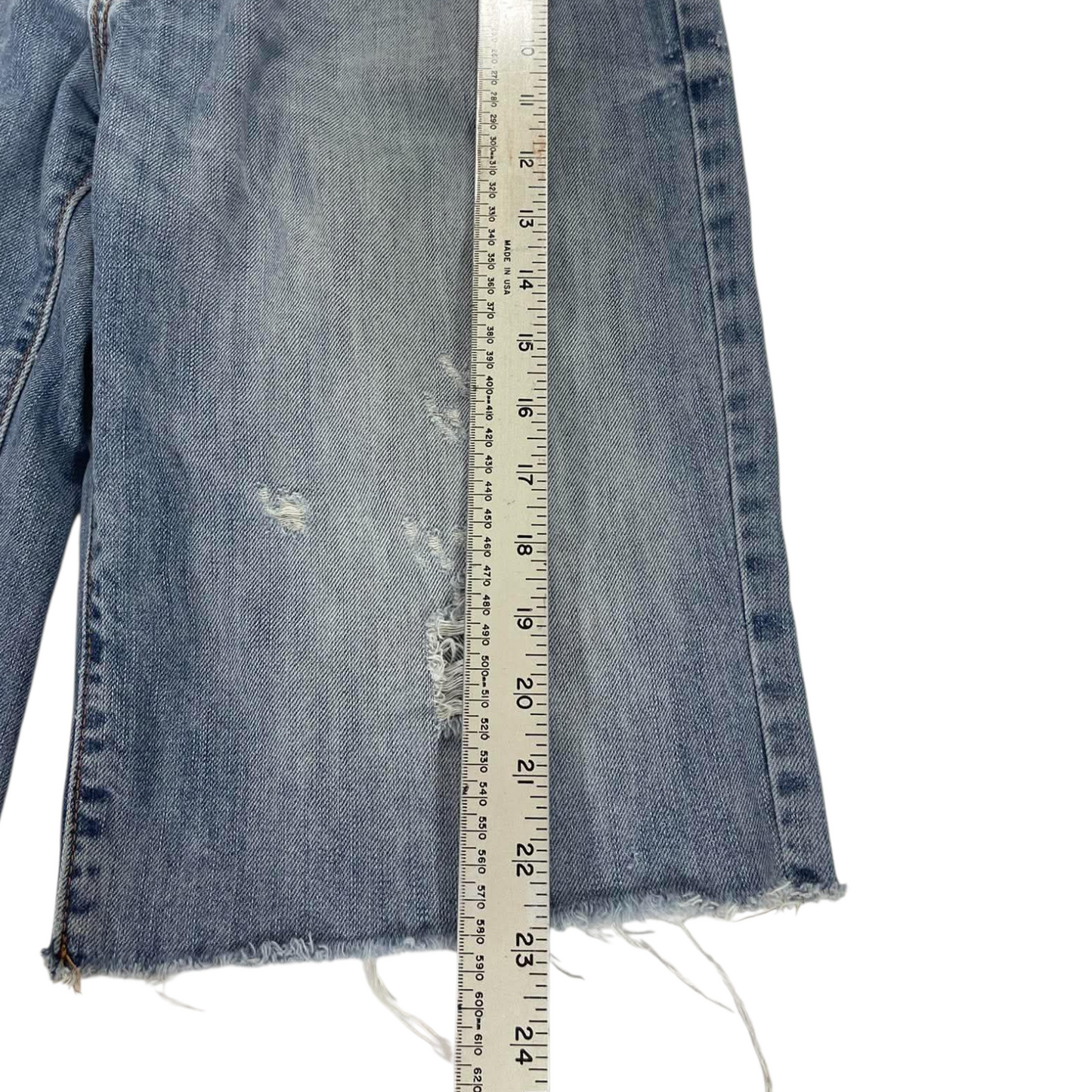 GAP BLUE 100% COTTON DENIM SHORTS (30)