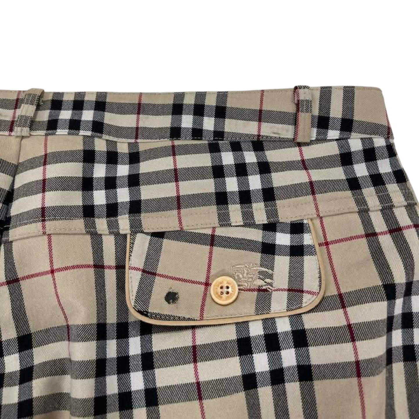 BURBERRY NOVA CHECK TROUSERS (34)