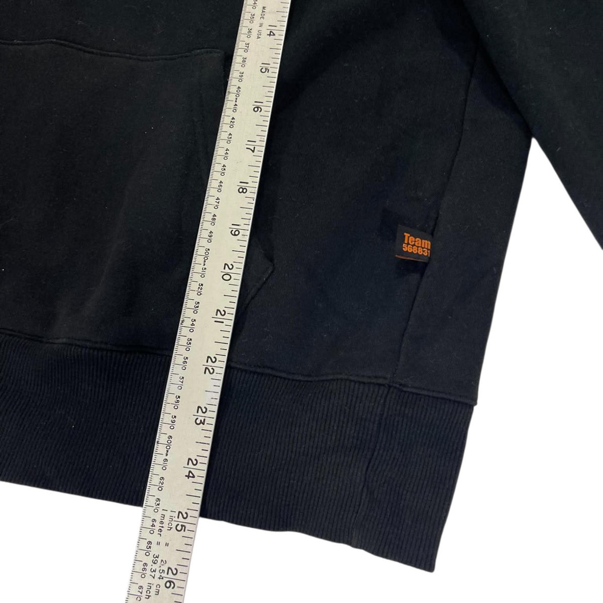 VINTAGE EMBROIDERED SAN FRANCISCO GIANTS MLB HOODIE (M)