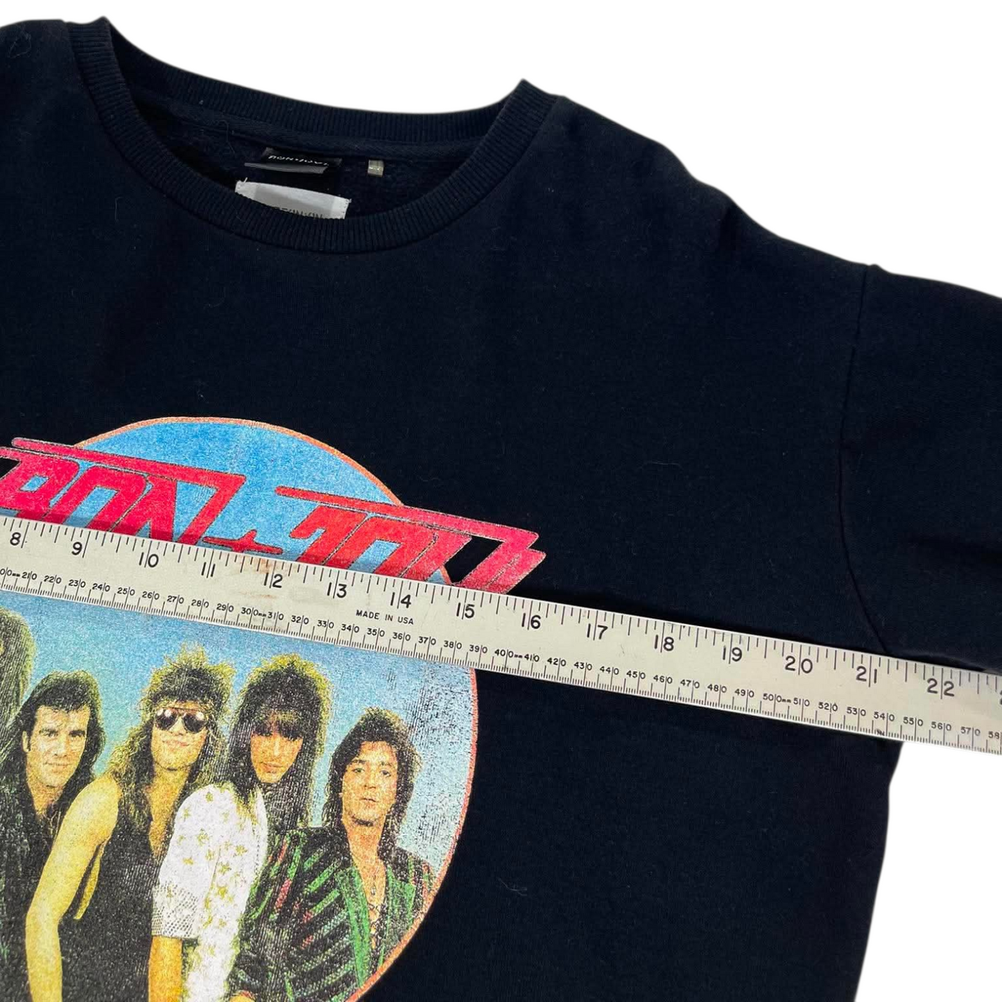 BON JOVI NAVY CREWNECK SWEATSHIRT (M)